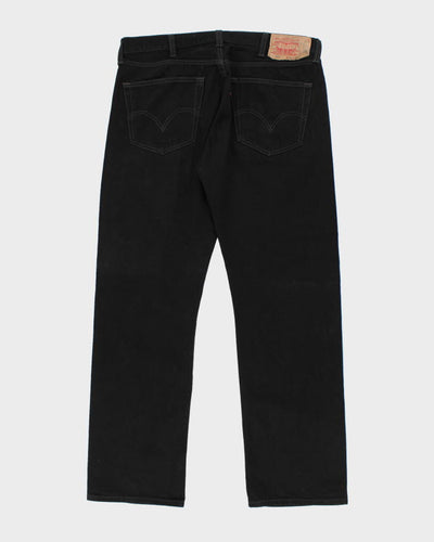 Vintage Levi's 501 Black Dark Wash Jeans - W38 L32