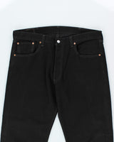 Vintage Levi's 501 Black Dark Wash Jeans - W38 L32