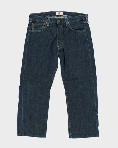 Vintage Levi's 501 Indigo Dark Wash Jeans - W34 L24