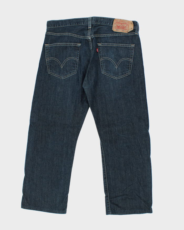 Vintage Levi's 501 Indigo Dark Wash Jeans - W34 L24