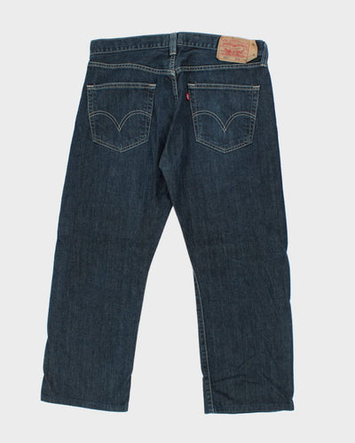 Vintage Levi's 501 Indigo Dark Wash Jeans - W34 L24