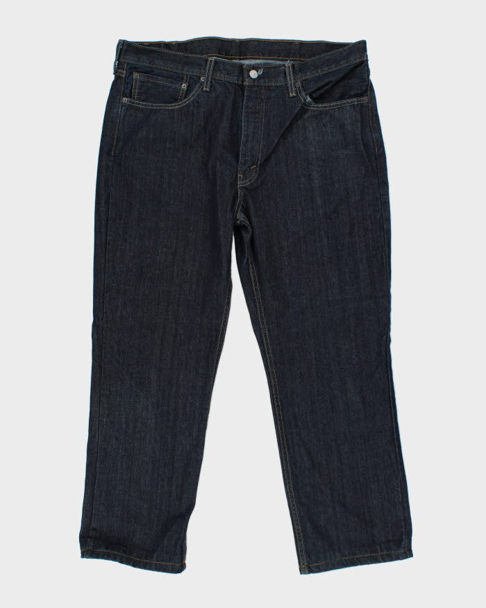 Vintage Levi's 514 Straight Fit Indigo Dark Wash Jeans - W36 L27