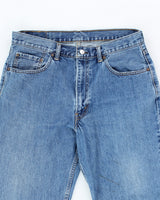 Vintage Levi's 550 Regular Fitting Medium Wash Jeans - W34 L27
