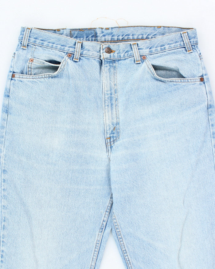 Vintage Levi's White Tag Regular Fitting Medium Wash Jeans - W34 L30