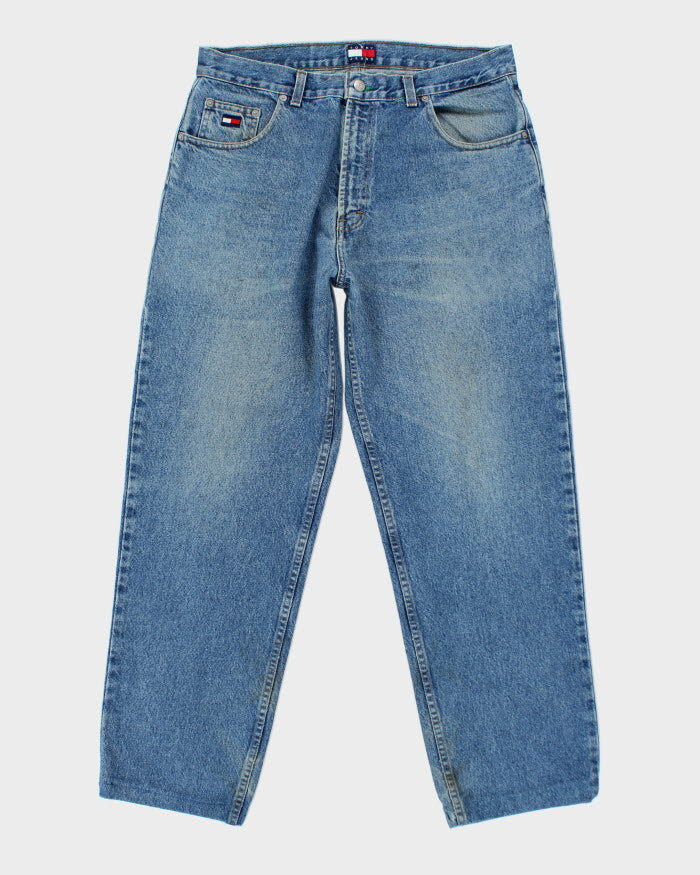 Vintage 2000's Tommy Hilfiger Light Wash Relaxed Jeans - W34 L28
