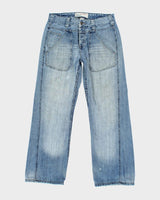 Vintage LMSTNE Baggy Light Wash Jeans - W32 L29