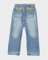Vintage LMSTNE Baggy Light Wash Jeans - W32 L29