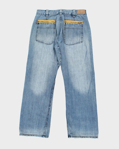 Vintage LMSTNE Baggy Light Wash Jeans - W32 L29