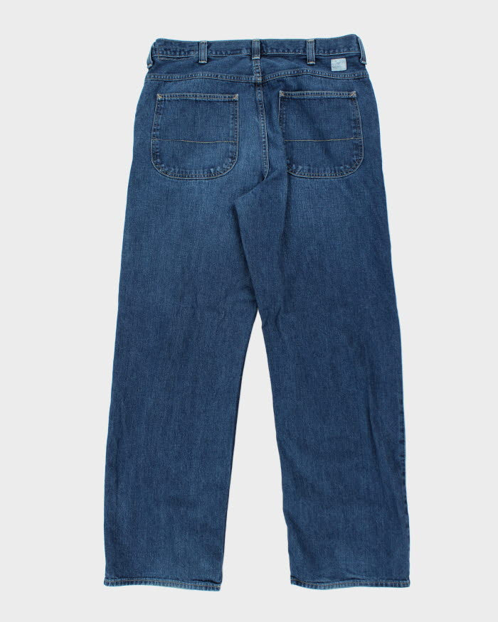 Vintage GAP Wide Fit Medium Wash Jeans - W34 L31