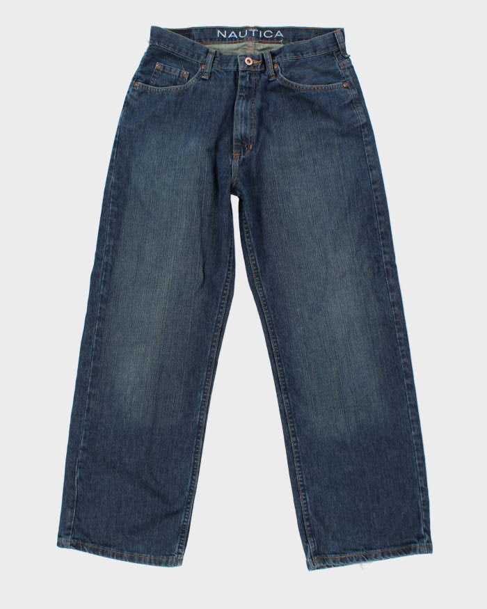 Vintage Nautica Wide Fit Medium Wash Jeans - W30 L27