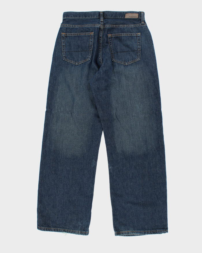 Vintage Nautica Wide Fit Medium Wash Jeans - W30 L27