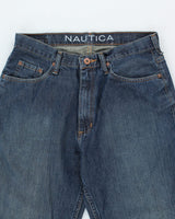 Vintage Nautica Wide Fit Medium Wash Jeans - W30 L27