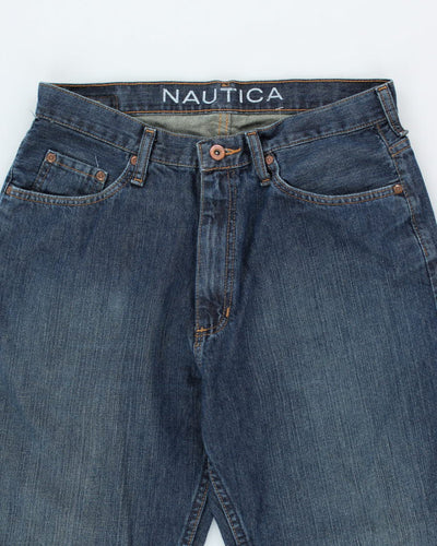 Vintage Nautica Wide Fit Medium Wash Jeans - W30 L27