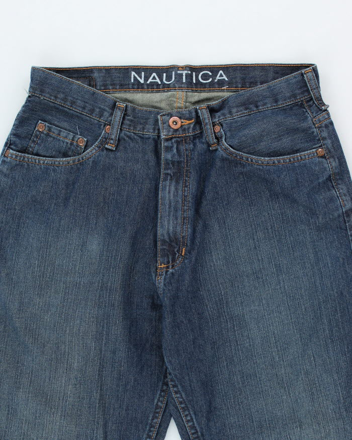 Vintage Nautica Wide Fit Medium Wash Jeans - W30 L27