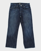 Vintage Rock Revival Gothic Style Medium Wash Jeans - W32 L28