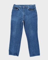 Vintage GWG Relaxed Fit Dark Wash Jeans - W32 L26