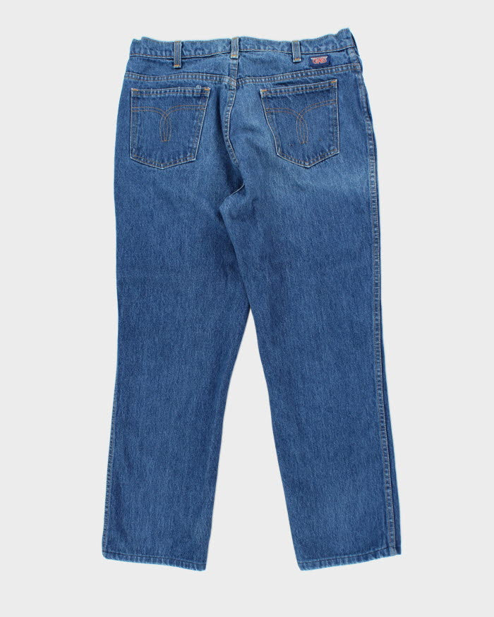Vintage GWG Relaxed Fit Dark Wash Jeans - W32 L26