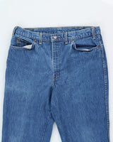 Vintage GWG Relaxed Fit Dark Wash Jeans - W32 L26