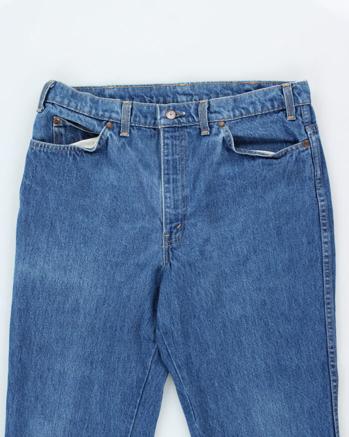 Vintage GWG Relaxed Fit Dark Wash Jeans - W32 L26