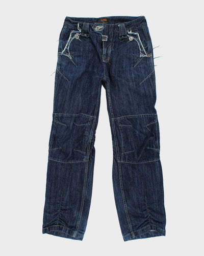 Vintage CNCW Multi Pocket Dark Wash Jeans - W28 L29