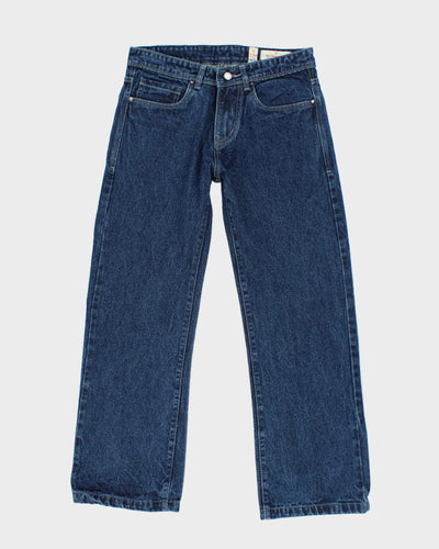 Vintage Rock Revival Gothic Style Dark Wash Jeans - W30 L28
