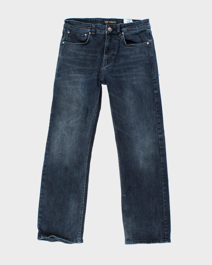 Vintage 90's Versace Dark Wash Denim Jeans - W30 L27