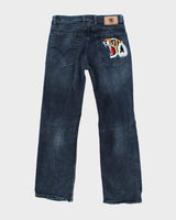 Vintage 90's Versace Dark Wash Denim Jeans - W30 L27