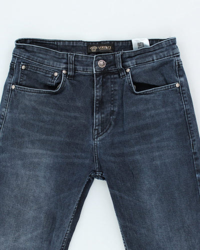 Vintage 90's Versace Dark Wash Denim Jeans - W30 L27