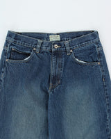 Vintage 2000's Blue Notes Wide Leg Medium Wash Jeans - W32 L27