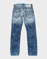 Vintage Y2K True Religion Straight Leg Acid Medium Wash Jeans - W29 L30