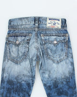 Vintage Y2K True Religion Straight Leg Acid Medium Wash Jeans - W29 L30
