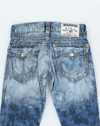 Vintage Y2K True Religion Straight Leg Acid Medium Wash Jeans - W29 L30