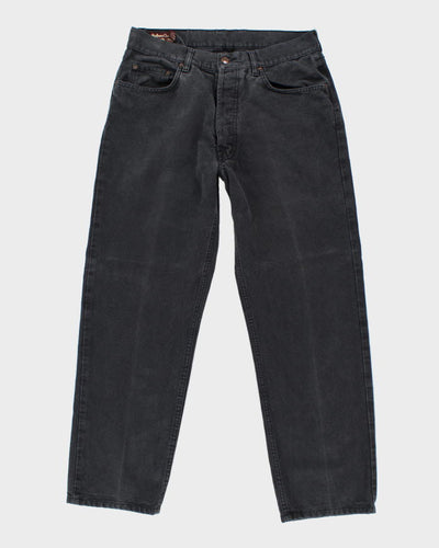 Vintage 90's Marlboro Classic Grey Stone Wash Jeans - W32 L28