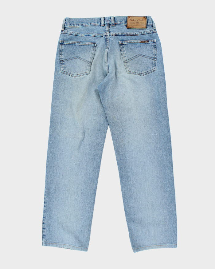 Vintage 90's Marlboro Classic Light Wash Jeans - W30 L28
