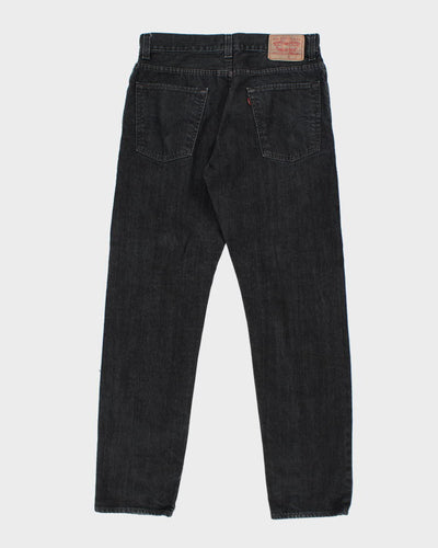 Vintage Levi's Slouch Skinny Grey Dark Wash Jeans - W32 L31
