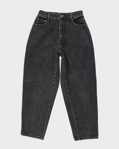 Vintage Kaimara Tapered Grey Stone Wash Jeans - W30 L26