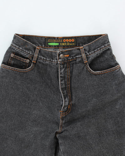 Vintage Kaimara Tapered Grey Stone Wash Jeans - W30 L26