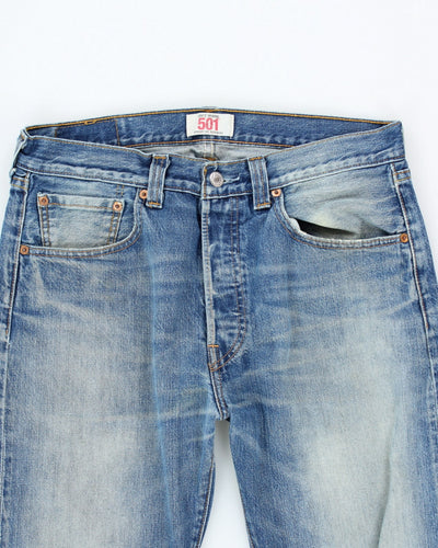 Vintage 90's Levi's 501 Medium Wash Jeans - W32 L28