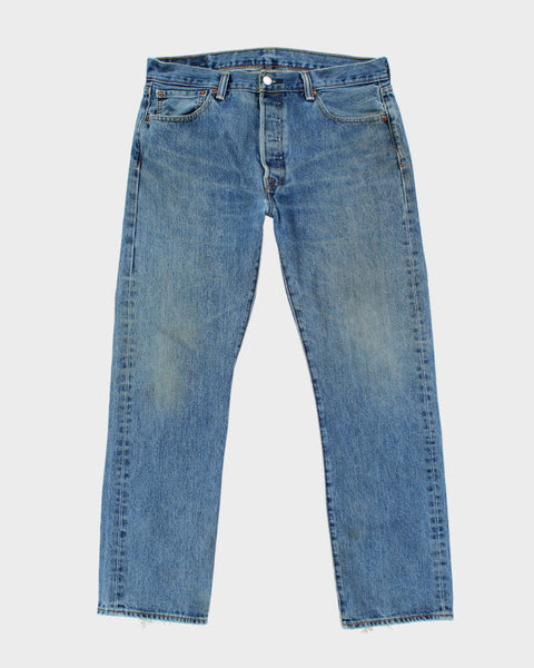 Vintage 90's Levi's 501 Medium Wash Jeans - W34 L28 – Rokit