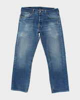 Vintage 90's Levi's 501 Medium Wash Jeans - W32 L27