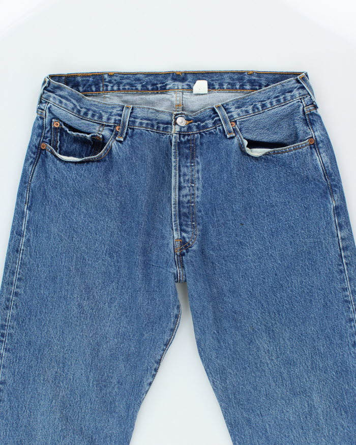 Vintage 90's Levi's 501 Medium Wash Jeans - W34 L31