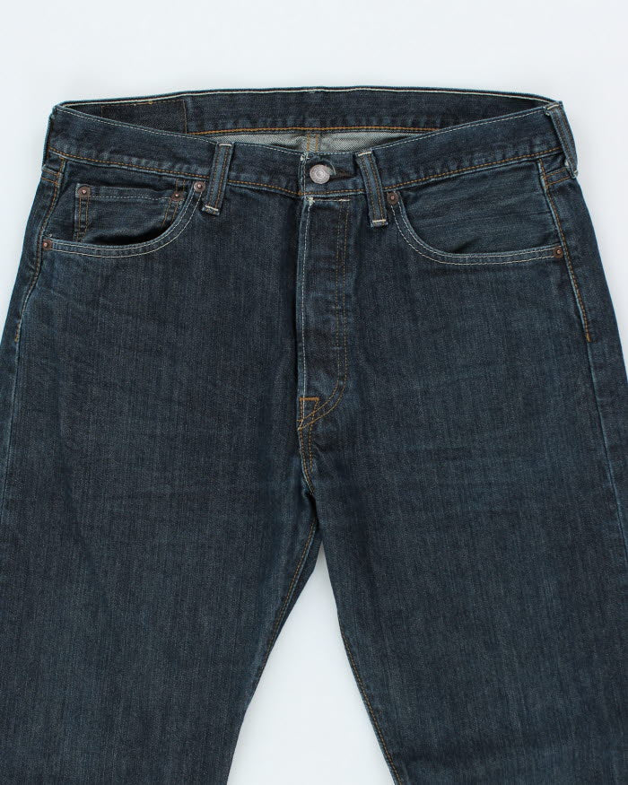 Vintage 90's Levi's 501 Dark Wash Jeans - W32 L32