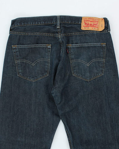 Vintage 90's Levi's 501 Dark Wash Jeans - W32 L32