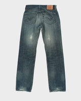 Vintage 90's Levi's 501 Dark Wash Jeans - W32 L32
