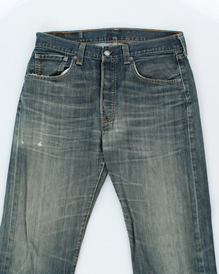 Vintage 90's Levi's 501 Dark Wash Jeans - W32 L32
