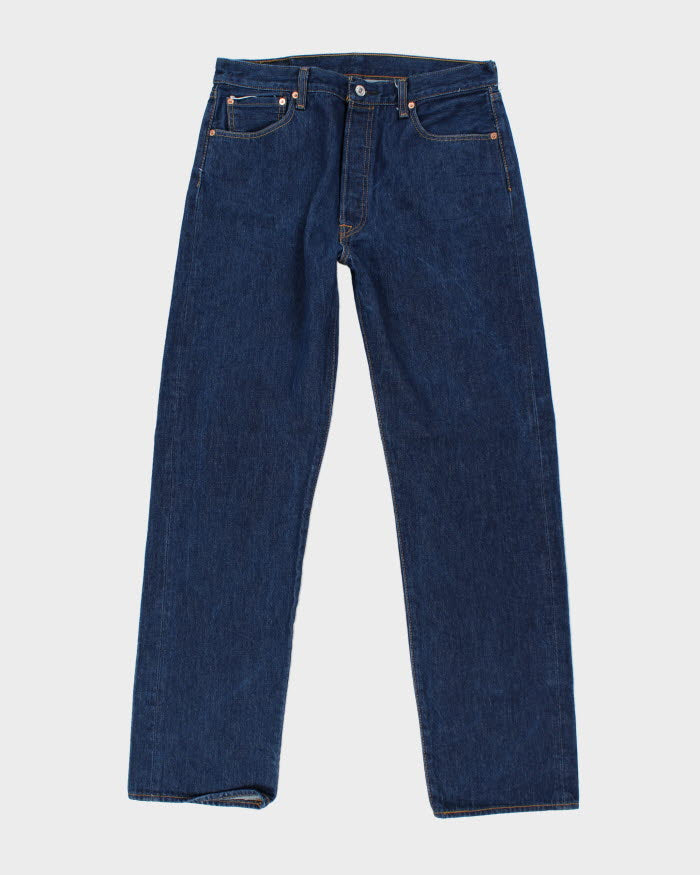 Vintage 90's Levi's 501 Dark Wash Jeans - W34 L34