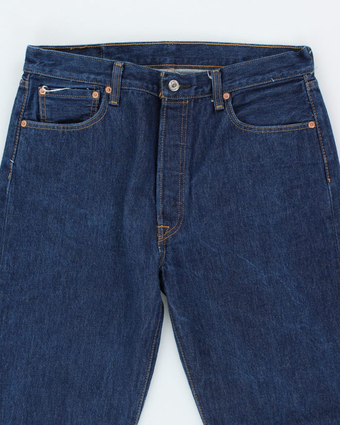 Vintage 90's Levi's 501 Dark Wash Jeans - W34 L34