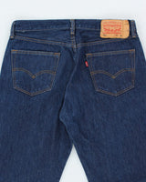 Vintage 90's Levi's 501 Dark Wash Jeans - W34 L34