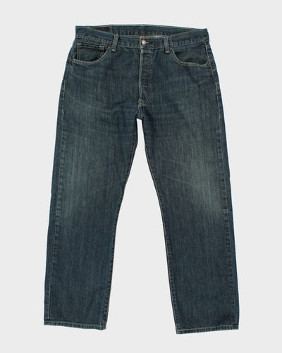 Vintage 90's Levi's 501 Dark Wash Jeans - W34 L27