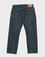 Vintage 90's Levi's 501 Dark Wash Jeans - W34 L27